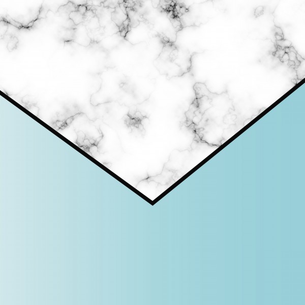 ABSTRACT BLUE TINT MODERN MARBLE by rizu_designs